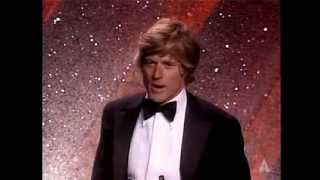 Robert Redford Wins Best Directing 53rd Oscars 1981 [upl. by Winwaloe]