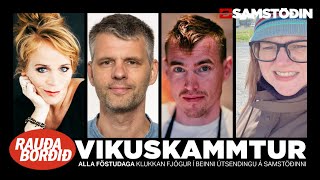 Rauða borðið  Vikuskammtur Vika 41 [upl. by Yalcrab]