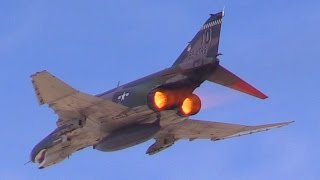 F4 Phantom  Nellis AFB Aviation Nation 2016 [upl. by Artinahs]