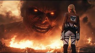 Attack On Titan  Film Trailer Live Action 2025 Eng Dub  Made by a VFX Artist [upl. by Artimid250]