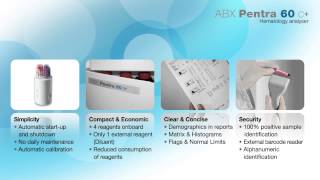 Automated 5 part differential hematology analyzer ABX Pentra 60 C presentation [upl. by Akemej]