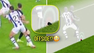 Lewandowski OFFSIDE Goal vs Real Sociedad 😳 Was it Really Offside [upl. by Enitsirhk828]