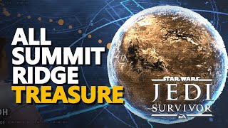 All Summit Ridge Treasure Star Wars Jedi Survivor [upl. by Lotte]