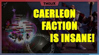 Caerleon Faction Fighting  Tank POV  Camlann  Albion Online [upl. by Aneerak]