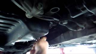 HOW TO CHANGE OIL MK6 Volkswagen golf GTI 2011 [upl. by Sivrahc710]