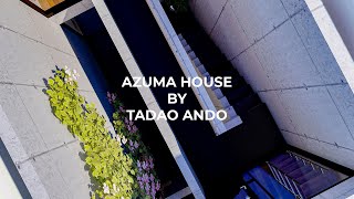 Exploring Architecture Azuma House by Tadao Ando  Architectural Animation  Lumion 11 [upl. by Aisatsan]