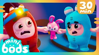 MINIBODS NEW 🌟 Bedtime Binky Mystery 🌟 Bedtime for Kids  Baby Oddbods  Funny Cartoons for Kids [upl. by Swagerty]