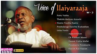 Voice Of Ilayaraja  Vol 3  Maestro Ilayaraja Tamil Hits  Ilayaraja Hit Songs  Tamil Hit Songs [upl. by Latnahs]