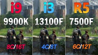 i3 13100F i9 9900k vs ryzen 5 7500F  Benchmark and Gaming Test on 1080p [upl. by Ayim91]