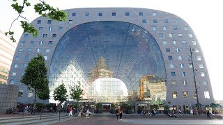 Markthal Rotterdam  June 2018  Market Hall in Rotterdam [upl. by Klayman]