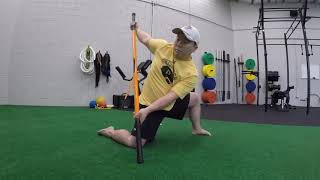 Hip and Groin Opener Mobility Flow  Stick Mobility Exercise [upl. by Encrata]