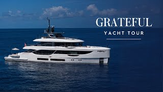 GRATEFUL  34M112 Benetti  Yacht for sale [upl. by Atiekahs]