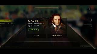 PAGANINI  Violin Concerto No1 Op6 MovIII  PIANISTA [upl. by Lyreb]