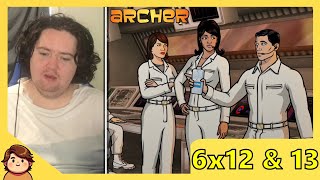 Archer  6x12 amp 13  Drastic Voyage Part 1 amp 2  Reaction [upl. by Cilo]