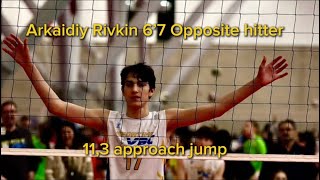 Arkaidiy Rivkin highlights 20232024 season Sportime 16 1 GEVA regional team Syosset varsity [upl. by Analla126]