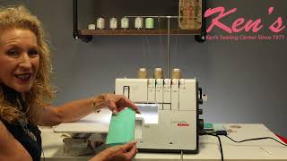 Bernette B68 Coverstitch and Overlock Serger Feature Overview [upl. by Ilrac130]