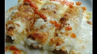 Receta Canelones Rellenos De Carne Y Espinacas  Silvana Cocina [upl. by Joyann]