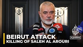 AlArouri’s killing is ‘an act of terrorism’ Senior Hamas political official [upl. by Hoffmann300]