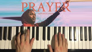 How To Play  Kendrick Lamar  Prayer Piano Tutorial Lesson [upl. by Terence]