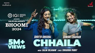 Chhaila  Shreya Ghoshal x Sunidhi Chauhan  Salim Sulaiman  Shraddha Pandit  Bhoomi 2024 [upl. by Aretse131]