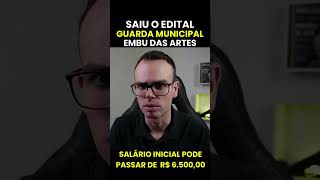 Você sabia que um GCM de Embu das Artes pode ganhar tudo isso 🤯 guardamunicipal gcm concurseiro [upl. by Glenna573]