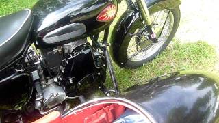 wwwdieselmotorradnet Bsa Diesel Gespann A7 [upl. by Liahus]