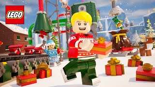 LEGO Fortnite festive Toy Factory Tycoon Island [upl. by Kenley]