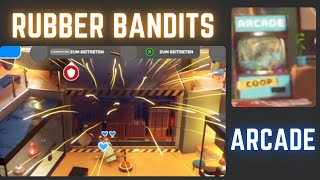 Arcadelevel in Rubber Bandits  Gameplay  Deutsch [upl. by Gurevich549]