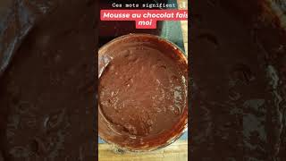 Mousse au chocolat fais maison [upl. by Adekahs]