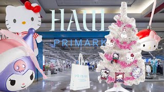 HAUL PRIMARK a TEMA NATALE SANRIO amp DRAGON BALL [upl. by Lidda]