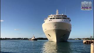 MS Silver Shadow In St Georges Harbor November 1 2024 [upl. by Coleville]