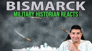 Military Historian Reacts  Operation Rheinübung Hunt for the Bismarck 1941 [upl. by Weibel917]