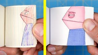 Remaking My First Flipbook 30 YEARS LATER [upl. by Ecinwahs]