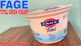 ✅ FAGE Total Greek Yogurt 5 Whole Milk Plain 32 oz 🔴 [upl. by Letrice]