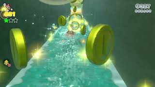 Super Mario 3D World  Bowsers Fury  World 14 Plessies Plunging Falls [upl. by Ocirema]