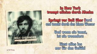 Max Giesinger  Wenn sie tanzt  Instrumental [upl. by Ttenaej]