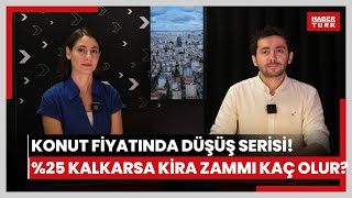 Konut fiyatlarında dolar bazlı düşüş serisi 3 Temmuzda  sınırı kalkarsa kira zam oranı kaç olur [upl. by Airetnohs993]