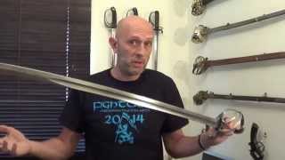 Antique swords The British 1821 light cavalry sword is a good sword [upl. by Enilegnave]