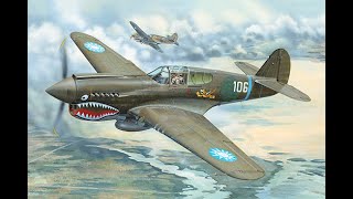 Trumpeter 132 P40E Warhawk  Inbox Review [upl. by Grory295]