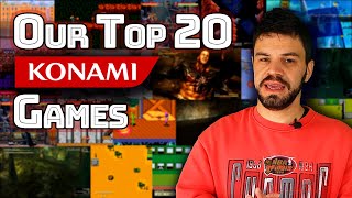 Top 20 Konami Games  GREATEST KONAMI GAMES [upl. by Elesig]