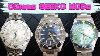 【SEIKO MOD】62mas derivatives [upl. by Ennairek]