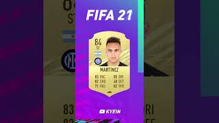 Lautaro Martínez  FIFA Evolution FIFA 18  EAFC 25 [upl. by Mina]