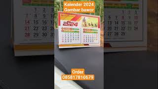 kalender duduk bergambar bawor [upl. by Nesto]