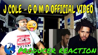 J Cole G O M D Official Music Video  Producer Reaction [upl. by Queridas966]