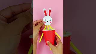 Chinese New Year Rabbit Craft Lunar New Year Craft [upl. by Woll]