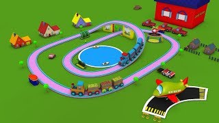 train cartoon  train cartoon for children  cartoon train  train  chu chu train [upl. by Hedy]