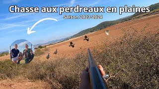 CHASSE AUX PERDREAUX EN PLAINES 4K [upl. by Ahsaetal523]