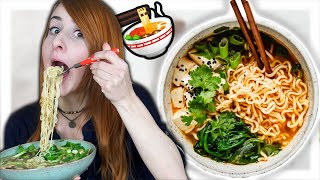 Japanische Ramen selber machen  Lecker und super einfach 🍜 [upl. by Arne]