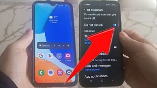 How to turn off do not disturb samsung A14 [upl. by Ayle686]