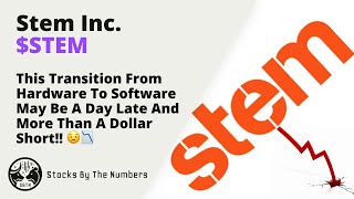 Earnings Update For Stem Inc Stock STEM After Another Dismal Report And Dropping After Hours 📉 [upl. by Akimal]